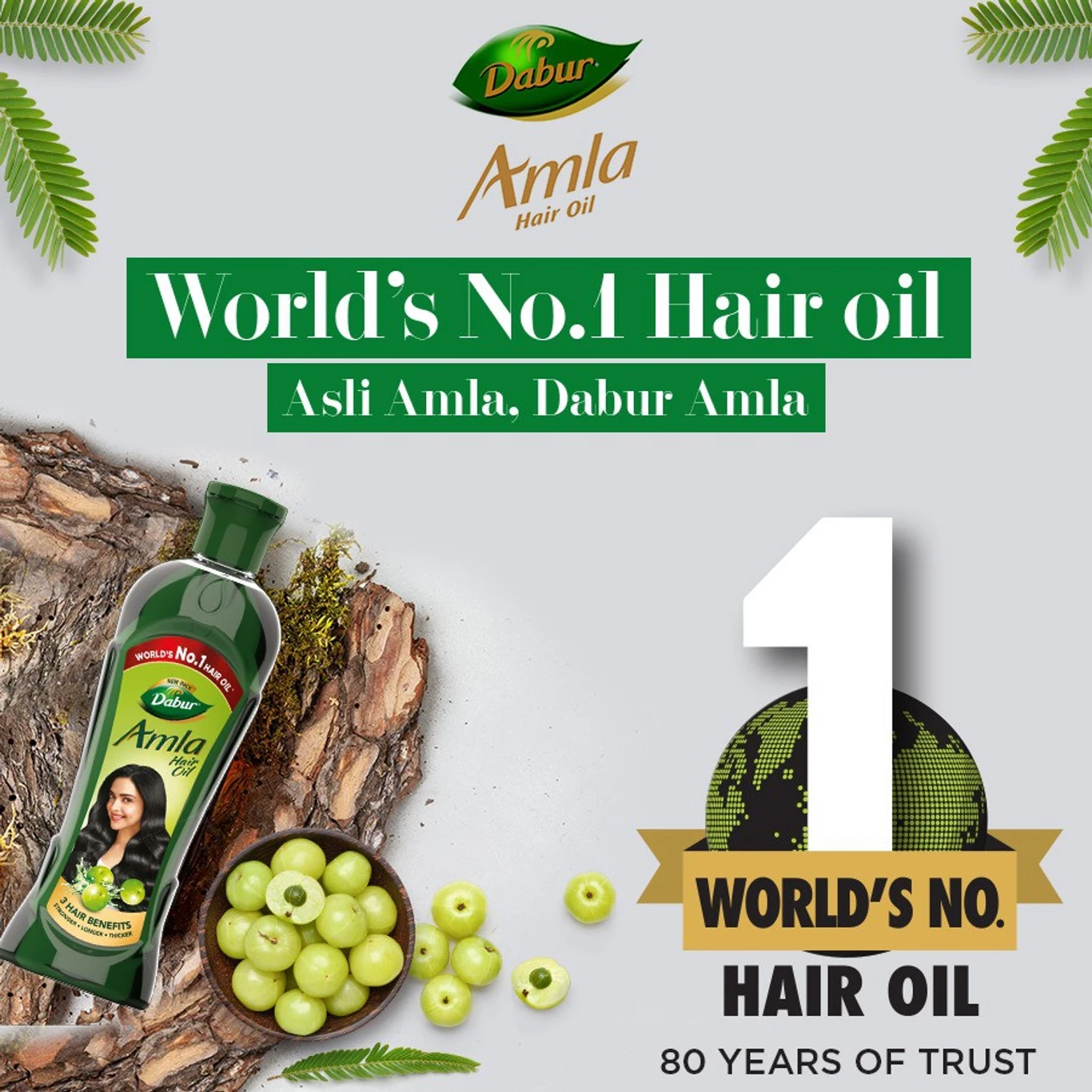 Dabur Amla for Long, Healthy & Strong Hair Oil