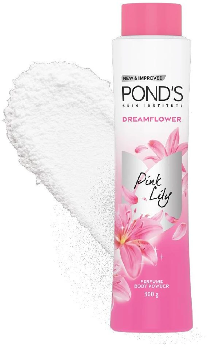 POND's Dreamflower Fragrant Talcum Powder Pink Lily