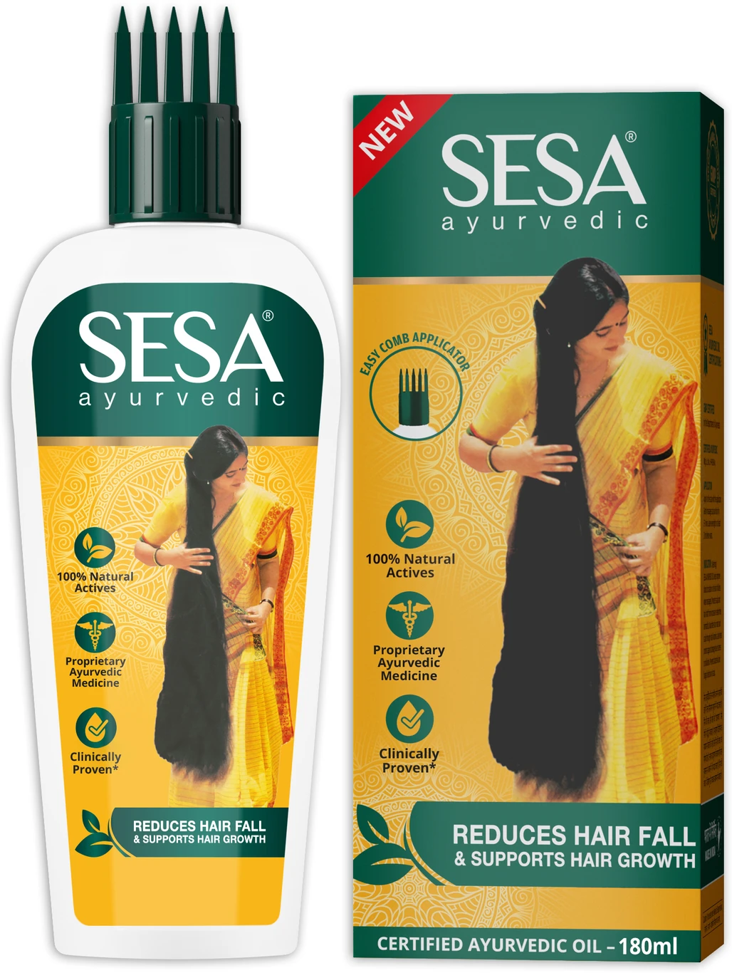 Sesa Ayurvedic Hair Growth Oil with Bhringraj Hair Oil