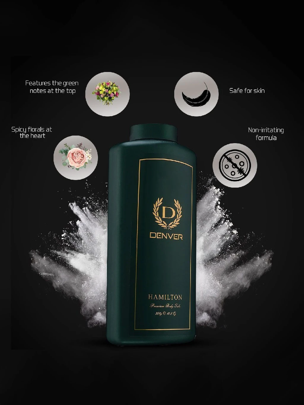 DENVER Hamilton Premium Talc